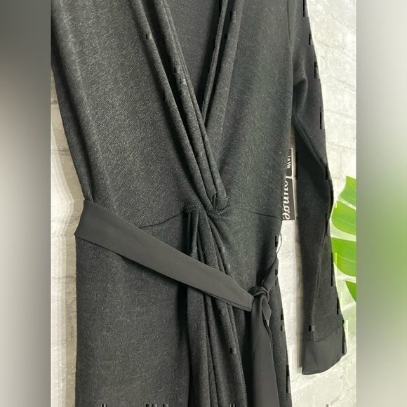 3/$30 _ LA VIE EN ROSE | NWT 🏷️ Black jersey stretch maxi dress twist tie - XS‌ - Picture 5 of 11